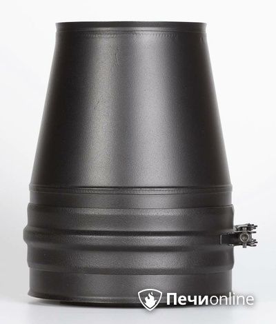 Комплектующие дымохода Schiedel Конус д250 PM25 (Черный) Permetr в Пскове