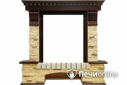 Портал для электрокамина Royal Flame Pierre Luxe угловой сланец под классический очаг в Пскове