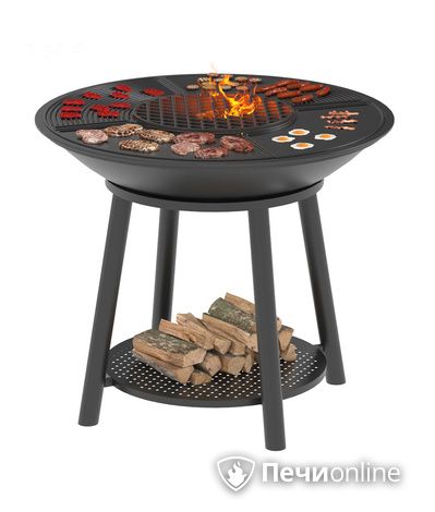 Гриль для дачи Везувий Fantastic Grill Престиж 1000 (чугун) в Пскове