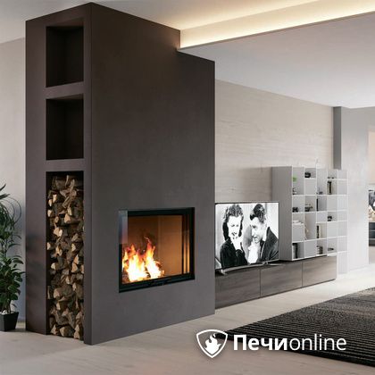 Каминная топка Edilkamin BLOKK 70 V nero в Пскове