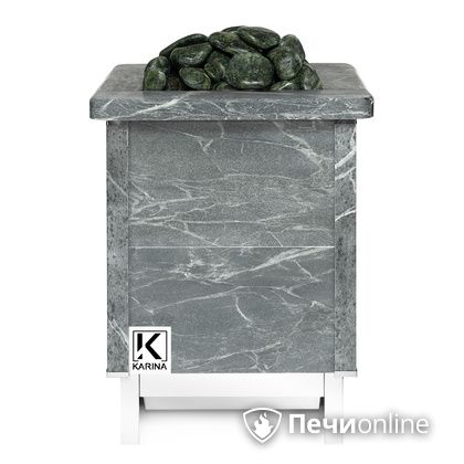 Электрическая печь Karina Quadro 7,5 кВт Талькохлорит в Пскове