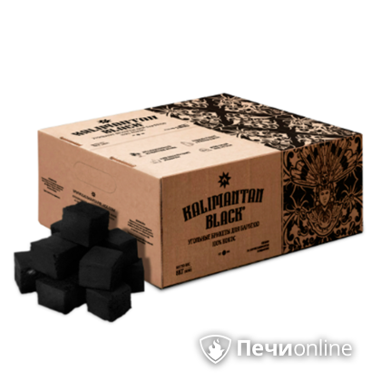  Kalimantan Black Кокосовый уголь для барбекю, 8кг в Пскове