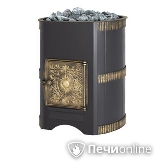 Дровяная банная печь Везувий Лава 22 (ДТ-4) без выноса в Пскове