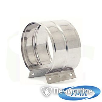  УМК Хомут обжимной D120 0.5 мм оцинковка в Пскове