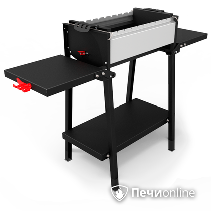 Мангал Grillver Крафтикс Сильвер на подставке в Пскове