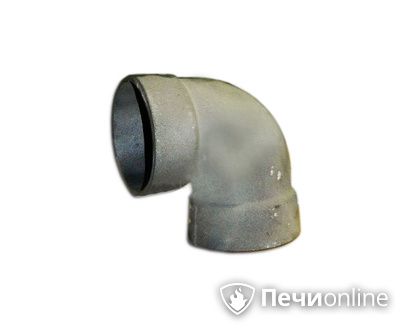 Дымоход Гефест Отвод 90° чугун D130 в Пскове