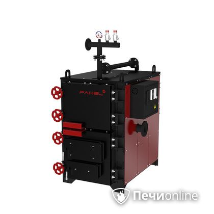 Твердотопливный котел Термокрафт Fakel-M 100 кВт стальной жаротрубный в Пскове